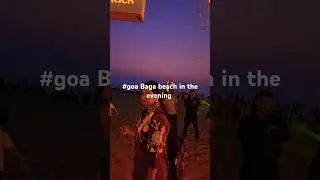 Sham hote hi ho jati hai baga beach rangin #bagabeach #goabeach #nightingoa