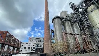 One day in Belval, Luxembourg. Art of the future.