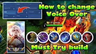 Change Voice-Over in HoK Global + Li Xin Domination Form | Clean Triple S Gameplay