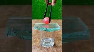1000&deg;C Red Hot Ball Vs 12mm Glass #rhcb #experiment #satisfying #scienceexperiment #hotball #asmr