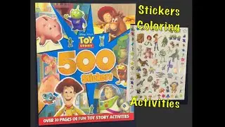Toy Story 500 Stickers Book Activity Book