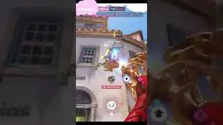 body blocking pharah ult as mercy is peak romance