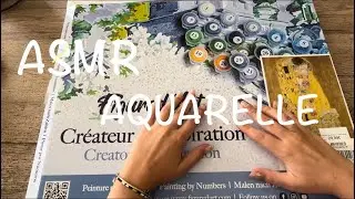 ASMR FR : On peint de l'aquarelle ensemble! 🎨🖼️