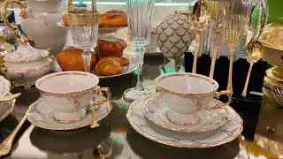 Очень красивая посуда Royal Czech Porcelain Чехия / Beautiful dinnerware 2020