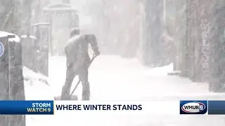 NH in middle of classic New England winter