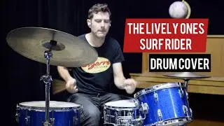 The Lively Ones - Surf Rider  (drum cover)