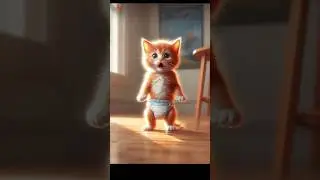 Cat family drama: the parents argue, and the kitten suffers&hellip;😱#aiart #cats #catlovers #viralcats