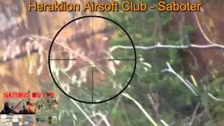 Saboter airsoft sniper scopecam headshots