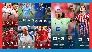 #PREMIERLEAGUE YAGARUTSE:ARSENAL,CITY NA LIVERPOOL ZITWARA NEZA, MAN U BYANZE||BARCA YABONYE ATATU.