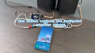 One button controls the multipoint amplifier pairing