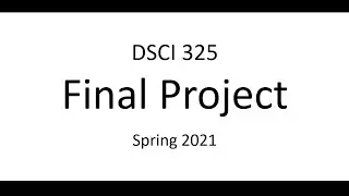 DSCI 325 Final Project