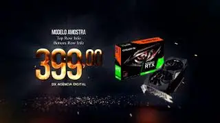 INTRO PROMO&Ccedil;&Atilde;O Black Friday, Comercial Black Friday, VT Comercial -  Element 3D Adobe After Effects
