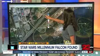 Star Wars Millennium Falcon Found
