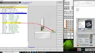 Aprender Heidenhain, Video 4, Planeado con ciclo de planeado (CNC, Control numerico)