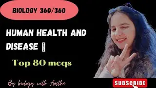 Top Mcqs On Human Health And Disease| NEET2023/24