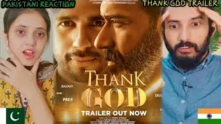 THANK GOD(Official Trailer) Reaction!! Ajay Devgan,Rakul preet, Sidharth Malhotra| Indra Kumar