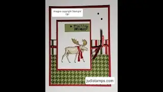 Merry Christmoose quick card