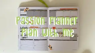 Passion Planner Plan with Me: Customize your old planner for the new year!