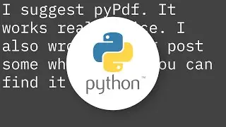 How to create PDF files in Python