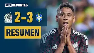 THE ENDRICK SHOW | Mexico 2 - 3 Brazil | GOALS & HIGHLIGHTS | #MNTonFOXDeportes