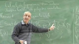 V19 : La puissance d'une matrice diagonalisable et suite de Fibonacci (Dr.HADDI)