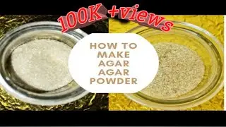 HOW TO MAKE AGAR AGAR POWDER| Lavina Kitchen