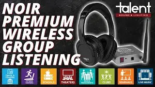 Silent Disco Noir - Private Listening for Tour Groups and More...
