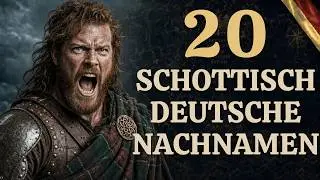 Die 20 DEUTSCHE NACHNAMENNTH die heimlich SCHOTTISCH sind –  ist deiner dabei?