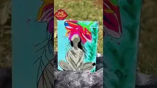 New painting-freedom- handmade painting by Reet Verma. Dm for any queries