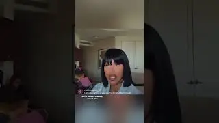 Карди Би переживает из-за выхода альбома Тейлор Свифт #cardib #taylorswift #ts12