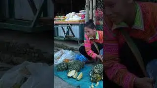 Life Without Men - Sick Baby Han, Harvesting Pineapples & Taking Care of Children