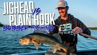 Jighead vs. Plain Hook - Bobber Fishing // 2B FISHING