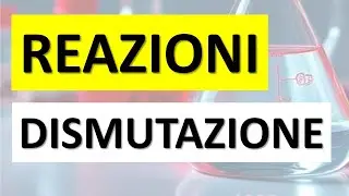 Teoria REAZIONI DISMUTAZIONE Ossidoriduzioni spiegate facilmente