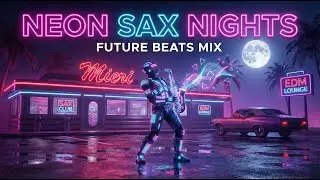 Neon Saxophone Nights 🎷 | Deep House & EDM Mix [3D Visuals]