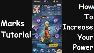 DRAGON BALL IDLE - HOW TO USE MARKS/INCREASE POWER (TIPS & TRICKS)