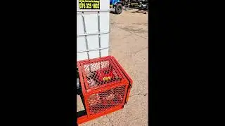 Custom 1000Lt Water Bowser Skid unit with pump cage &hellip;.
