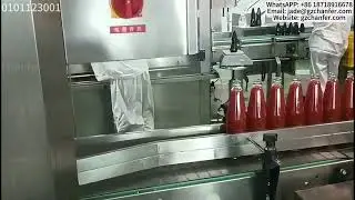 Tomato sauce filling production line #saucefillingmachine #productionline #factory #machine 