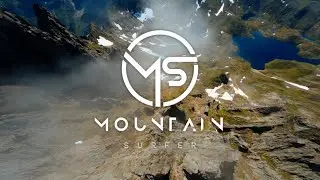 Flying in the insane Norwegian mountains 