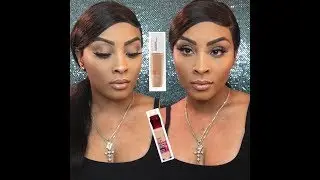 Maybelline Superstay Foundation and Age Rewind Concealer Review