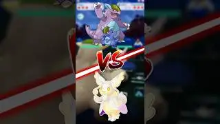 Shiny Mega Kangaskhan vs Shiny  Mega Audino &ndash; EPIC Showdown! #shorts #pokemon #pokemongo #battle
