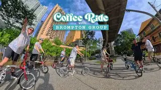 Sunday Coffee Ride with Brompton Group