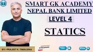 Nepal Bank Limited ||Level 4 || Statistics ||LIVE CLASS ||By:-Prajeet K. Timalsina