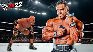 Голдберг против молчаливого Карла Скотта (WWE 2K22)