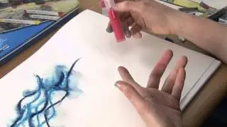 How to use the Derwent Artbar spritzer - ARTdiscount