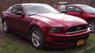Установка зеркала заднего вида с автоматическим затемнением для Ford Mustang 2011&ndash;2014 гг. (работает только если в козырьках есть подсветка)