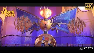 It Takes Two Gameplay - Full Wasp Queen Boss Fight Walkthrough