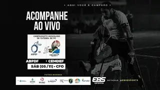 🏆Campeonato Brasileiro de Futebol PC - ABPDF X CEMDEF (SEMIFINAL)