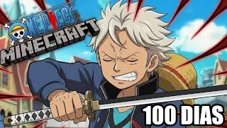 Consigo Haki del CONQUISTADOR en el mundo de ONE PIECE en Minecraft | 100 DIAS