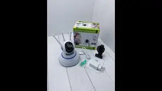 КАМЕРА ВИДЕОНАБЛЮДЕНИЯ IP CAMERA ONVIF P2P HD WIFI C ПОВОРОТНЫМ МЕХАНИЗМОМ
