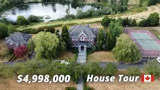 Canadian Houses| Inside a Modern Luxury $4,998,000 House In Canada| Life In Canada| House in Surrey